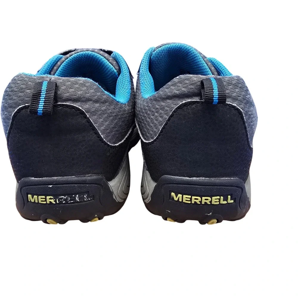 Merrell Men's Black Gray Blue Athletic Shoes